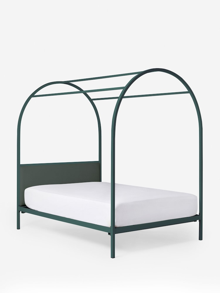 MADE.COM Green Romy Four Poster Bed - Image 3 of 3