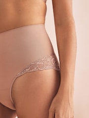 Praline Nude Shaping Seamless Lace Back Knickers - Image 5 of 6