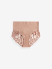 Praline Nude Shaping Seamless Lace Back Knickers - Image 6 of 6