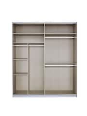 Rauch Textline Metal Wardrobe Accessories 180 cm Shelf Unit - Image 1 of 1