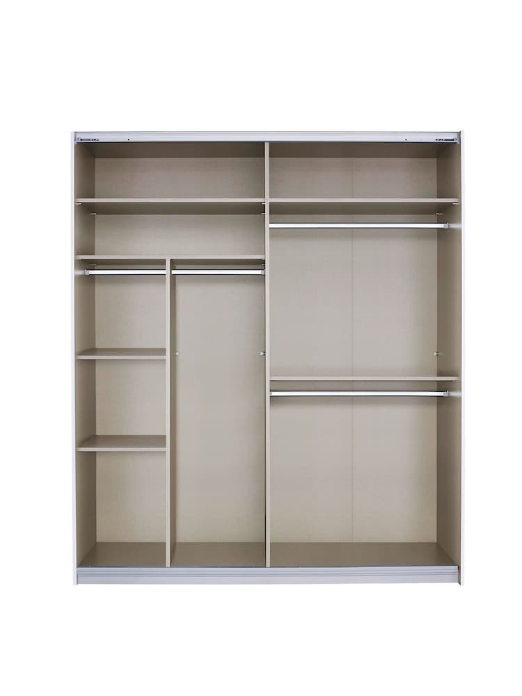 Rauch Textline Metal Wardrobe Accessories 180 cm Shelf Unit - Image 1 of 1