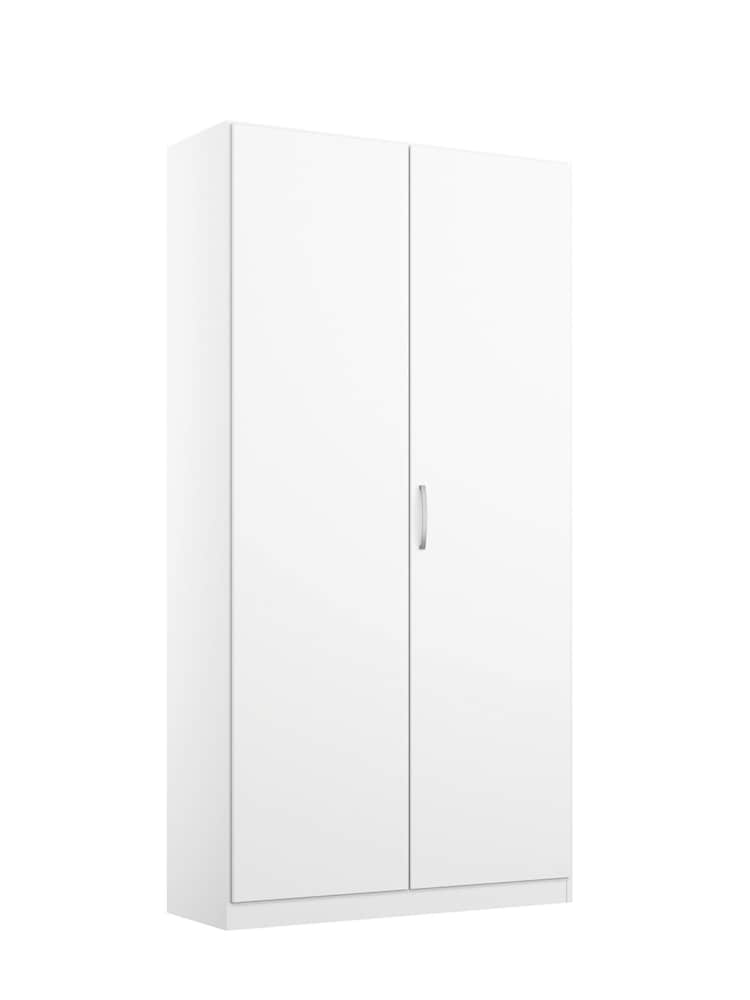 Rauch Alpine White Cameron Wood Semi Fitted Double Wardrobe - Image 2 of 4
