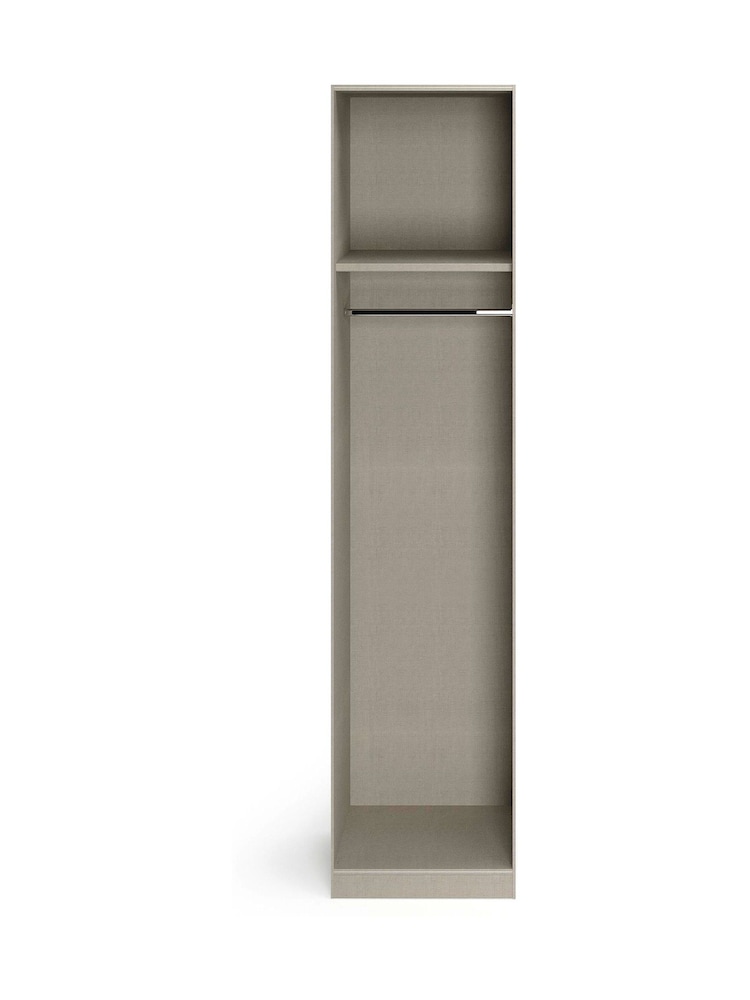 Rauch Alpine White Cameron Wood Semi Fitted Double Wardrobe - Image 4 of 4