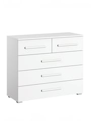 Rauch Alpine White Amodi 5 Chest of Drawers - Image 2 of 3