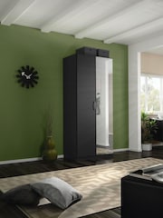 Rauch Metallic Grey Cameron Wood and Mirror Semi Fitted Double Wardrobe - Image 1 of 4