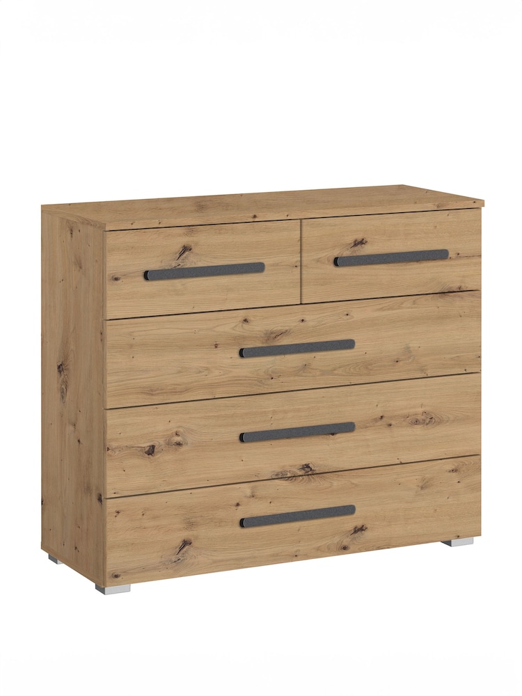 Rauch Artisan Oak Amodi 5 Chest of Drawers - Image 2 of 3