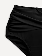 Linzi Black Palma Bandeau Halter Neck High Rise Bikini - Image 5 of 5