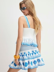 Minijupe River Island Placement imprimée - Image 4 de 4