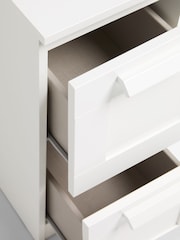 White Flynn Set of 2 Bedside Table - Image 9 of 10