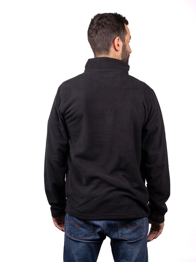 Caterpillar Microfleece Quarter Zip Black Fleece - Image 2 of 5
