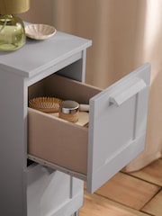 Grey Flynn Set of 2 Bedside Table - Image 3 of 10