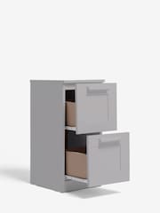 Grey Flynn Set of 2 Bedside Table - Image 7 of 10