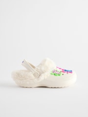 Lilo & Stitch Faux Fur Lined Clogs Slippers - Image 2 of 6