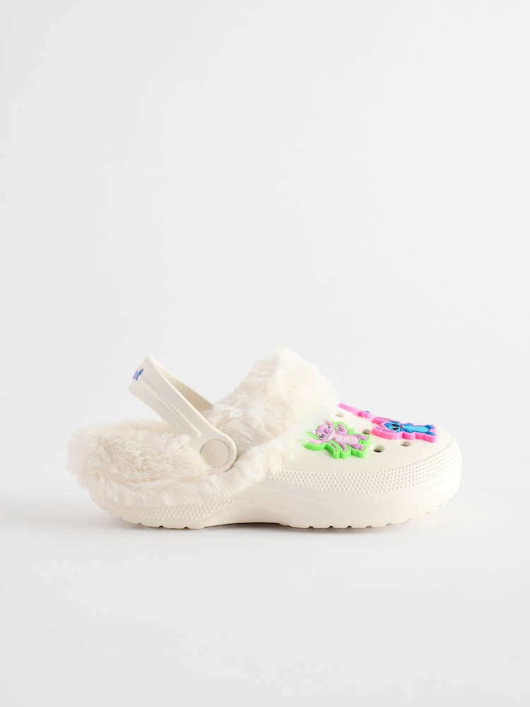 Lilo & Stitch Faux Fur Lined Clogs Slippers - Image 2 of 6