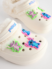 Lilo & Stitch Faux Fur Lined Clogs Slippers - Image 5 of 6