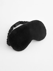 Черный искусственный мех - Slippers and Eye Mask Set - Изображение 2 из 5