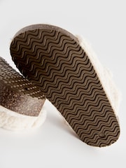 Pink Animal Print Double Strap Corkbed Slippers - Image 5 of 5