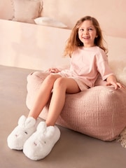 White Bunny Rabbit Slippers - Image 2 of 8