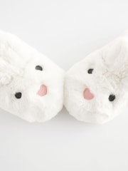 White Bunny Rabbit Slippers - Image 6 of 8