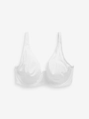 Black/White/Praline Nude Non Pad Full Cup DD+ Microfibre Smoothing Ultimate Comfort T-Shirt Bras 3 Pack - Image 10 of 13