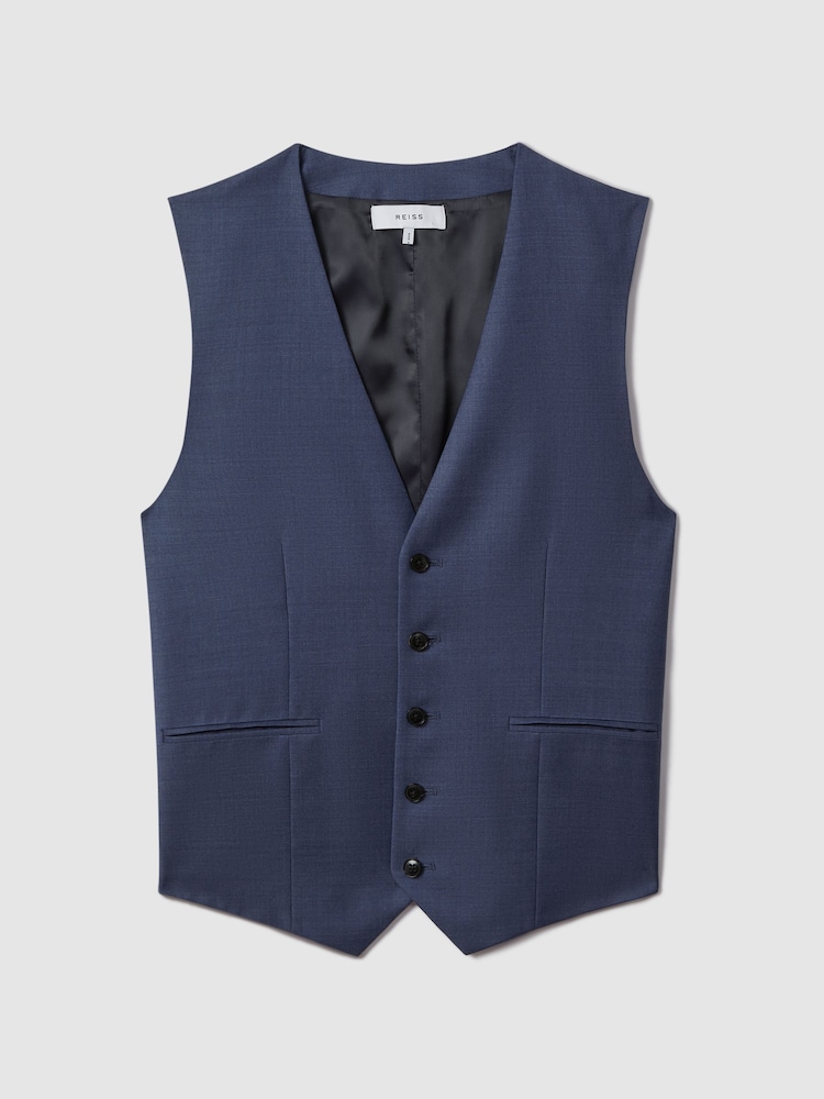 Reiss - Harrison - Slim-fit wollen herenvest - Image 2 of 5