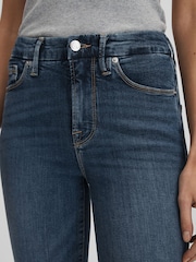 Good American Blue Good American Cropped Skinny Jeans - Image 4 of 7