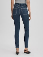 Good American Blue Good American Cropped Skinny Jeans - Image 5 of 7