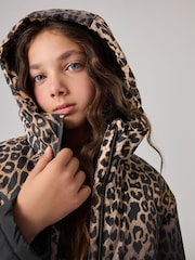 smALLSAINTS Leopard Girls Coat - Image 2 of 10