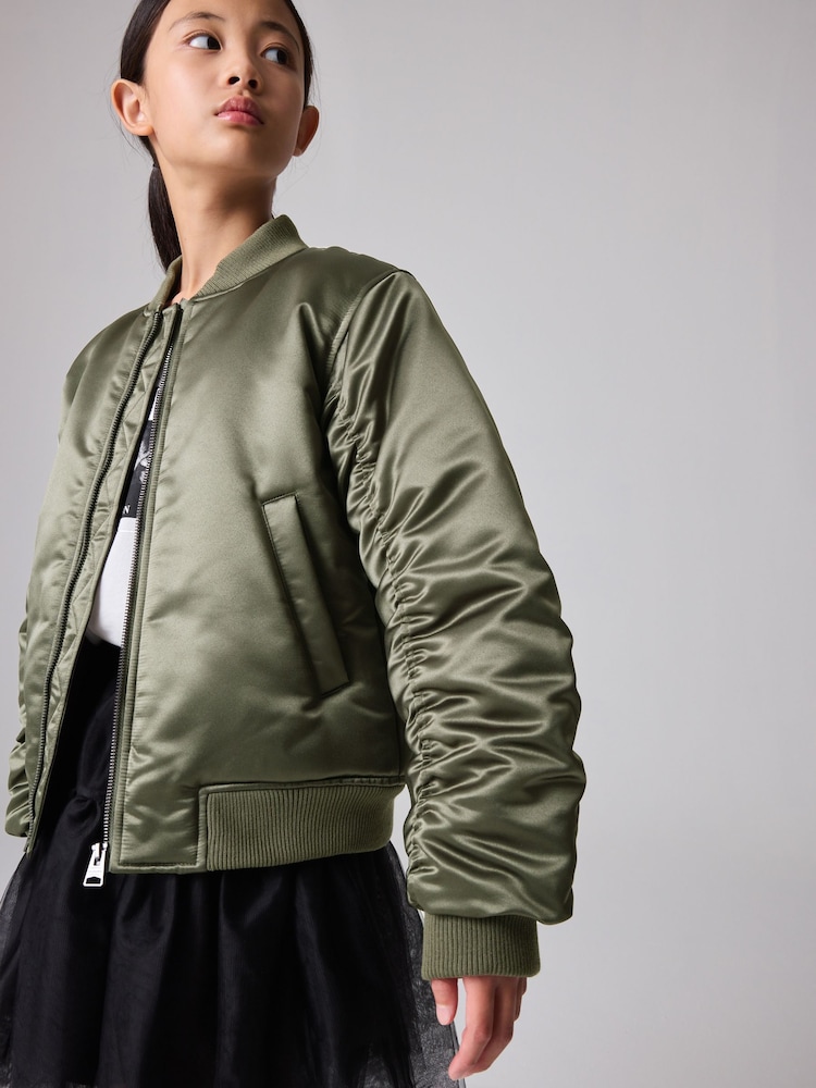 smALLSAINTS Girls Scout Bomber Jacket - صورة 1 من 11
