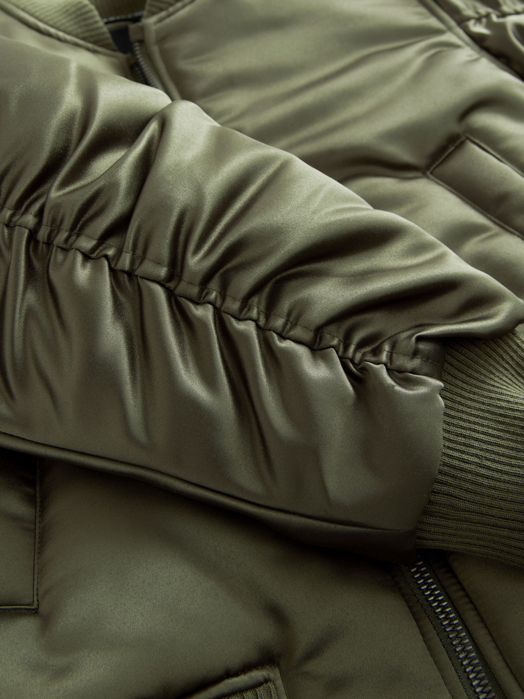 Buy smALLSAINTS Khaki Green Girls Scout Bomber Jacket from Next USA