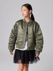 smALLSAINTS Girls Scout Bomber Jacket - صورة 2 من 11