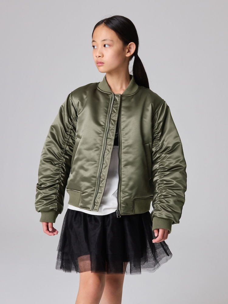 smALLSAINTS Girls Scout Bomber Jacket - صورة 2 من 11