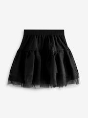 smALLSAINTS Black Tulle Tiered Girls Skirt - Image 5 of 6