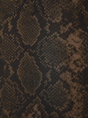 Good American Mocha Python Good American Snake Print Thong Bodies - Image 3 of 7