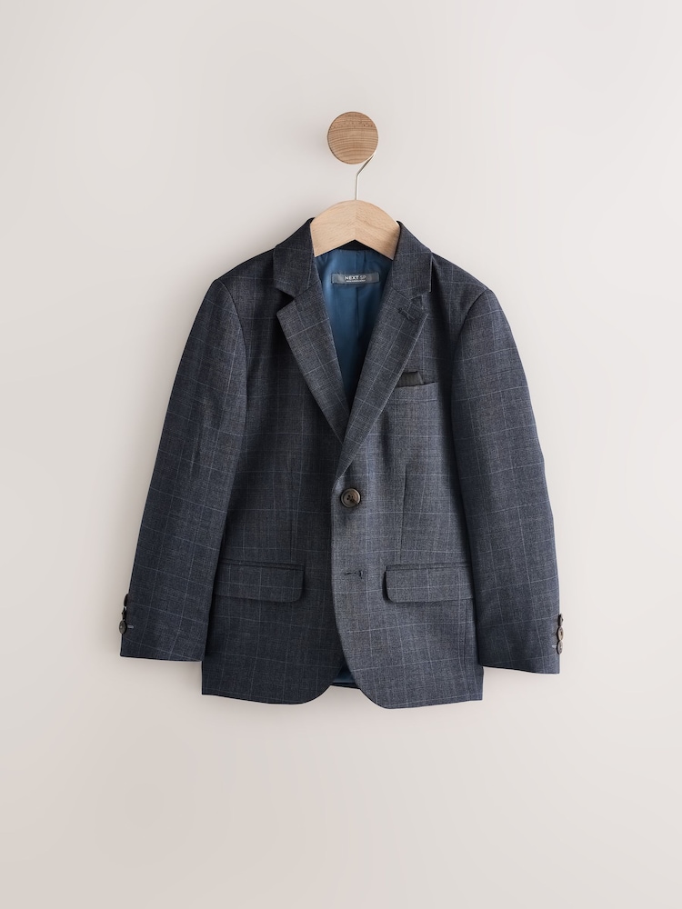 Blue Check Blazer - Image 1 of 1