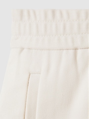 Reiss White Sussex Relaxed Drawstring Shorts - Image 6 of 6