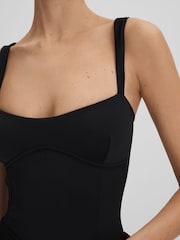Good American Black Good American Sweetheart Scuba Thong Bodies - Image 4 of 6