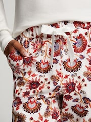 Hunkemoller Floral Flannel White Pyjama Bottoms - Image 3 of 5