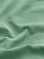 Green Slim Fit Short Sleeve Pique Polo Shirt - Image 8 of 8