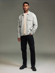 Grey EDIT Jersey Shacket - Image 2 of 9