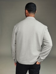 Grey EDIT Jersey Shacket - Image 3 of 9