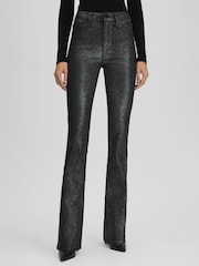Paige High Rise Sparkly Trousers - Image 1 of 6