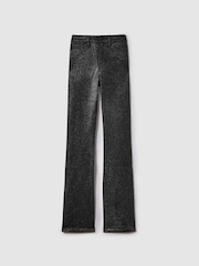 Paige High Rise Sparkly Trousers - Image 2 of 6