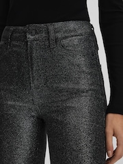Paige High Rise Sparkly Trousers - Image 4 of 6