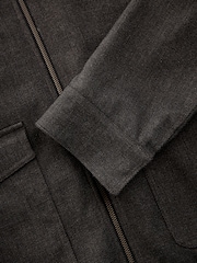 Brown Smart Textured Blouson Jacket - Image 10 of 10