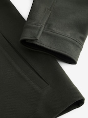 Khaki Green EDIT Jersey Shacket - Image 9 of 11