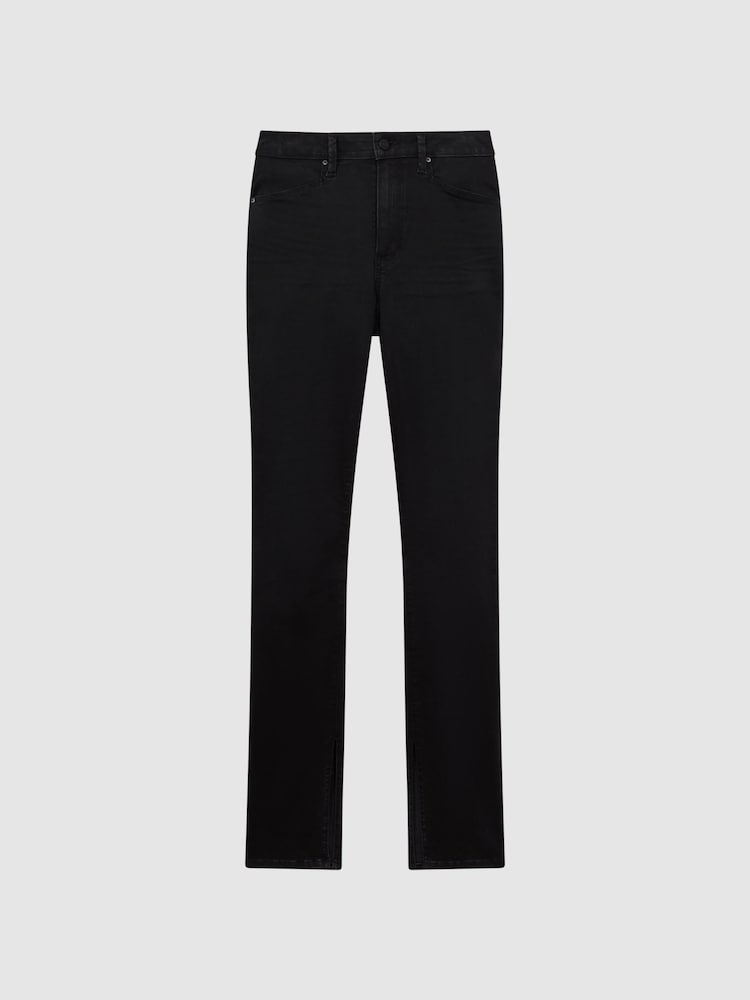 Paige schmale Passform-Jeans mit geteiltem Saum - Bild 2 von 6 Paige schmale Passform-Jeans mit geteiltem Saum - Bild 2 von 6