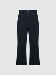 Paige Flared Cargo Trousers - Image 2 of 5