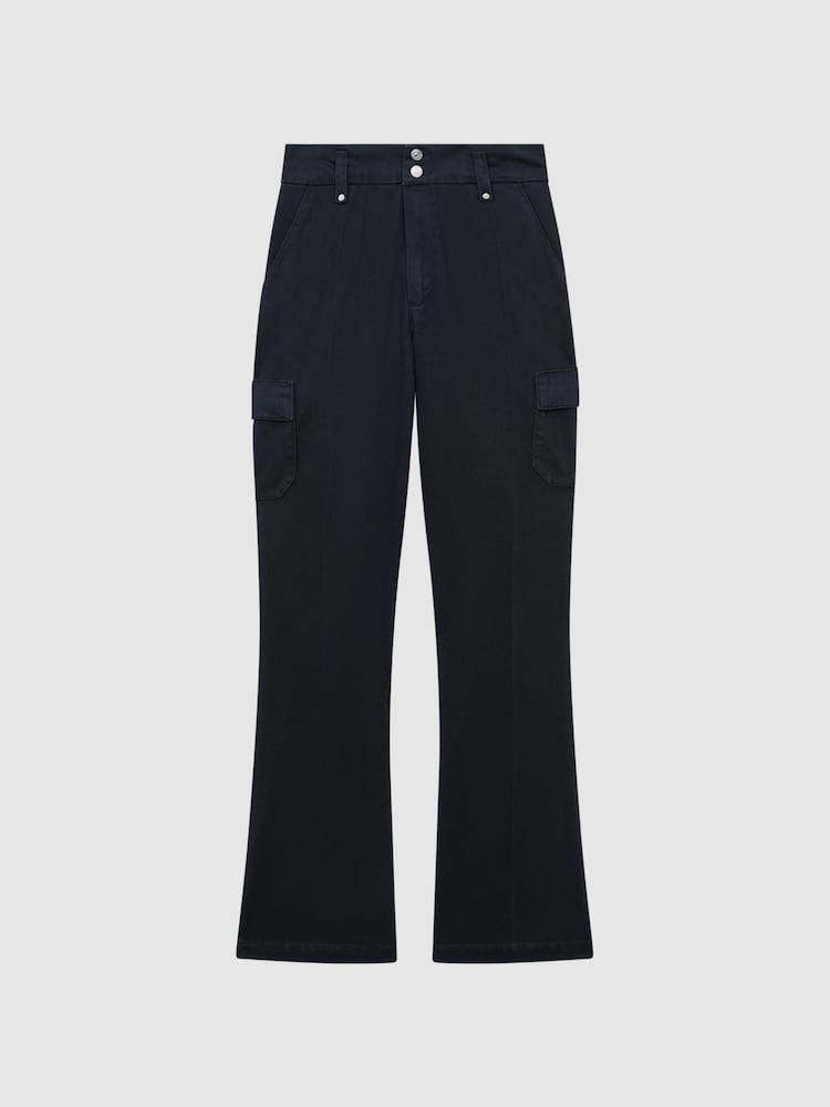 Paige Flared Cargo Trousers - Image 2 of 5