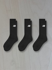 New Balance Black Everyday Crew Socks - Image 1 of 4